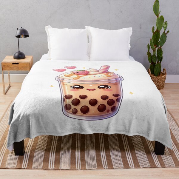 Item preview, Kawaii Bubble Tea - Cute Pastel Boba Drink. designed and sold by Lylysun.