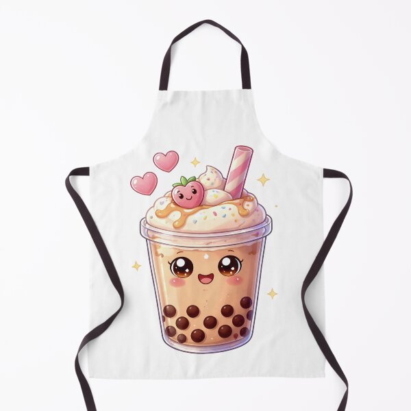 Item preview, Kawaii Bubble Tea - Cute Pastel Boba Drink. designed and sold by Lylysun.
