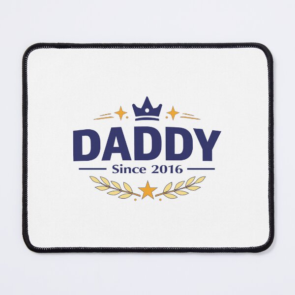 Item preview, Daddy Since 2016 – Proud New Dad Design designed and sold by FashionHeritage.