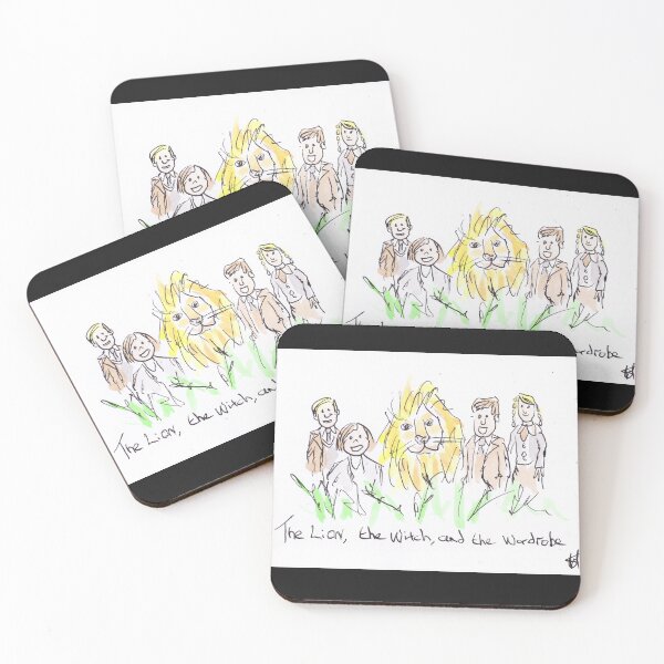 Item preview, the lion, the witch and the wardrobe designed and sold by Inky Fingers Illustrations.