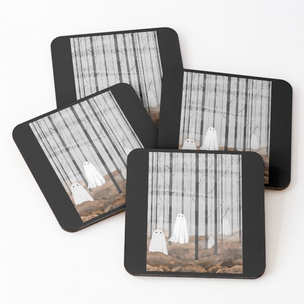 Item preview, The Woods Are Full Of Ghosts Spooky Art designed and sold by dinnakelby.