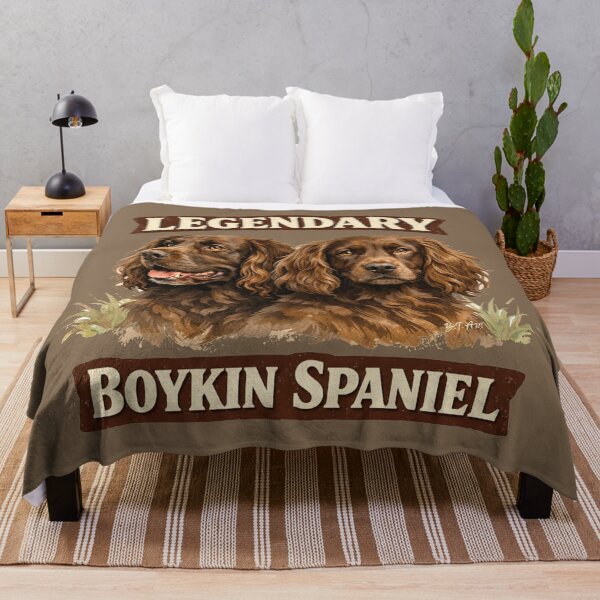 Item preview, Legendary Boykin Spaniel – Beautiful Spaniel Dog Illustration designed and sold by TammyHunterArt.