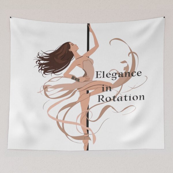Item preview, Elegance in rotation - Pole Dance Grace and Movement designed and sold by Stellar Motion by Kornelia.