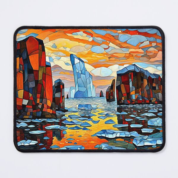 Item preview, Sunset on Icy Ocean designed and sold by George Hutton Hunter.