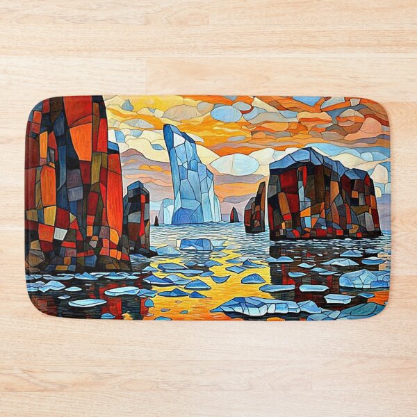 Item preview, Sunset on Icy Ocean designed and sold by George Hutton Hunter.