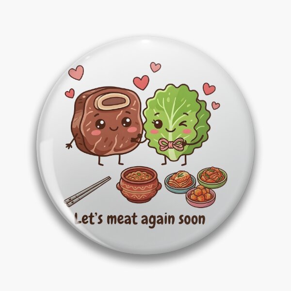 Item preview, Friendship Cute Korean BBQ  Korean Greeting  designed and sold by HowToCanadian.