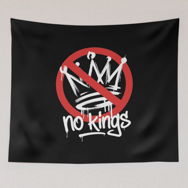 Item preview, No Kings America Protest Democracy Anti-Trump III designed and sold by Lemon Pepper.