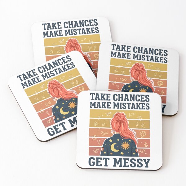 Item preview, Take Chances, Make Mistakes, Get Messy designed and sold by kittyonmyofoot.