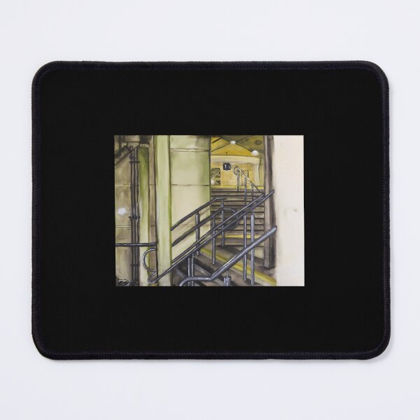 Item preview, Eerie Liminal Space Empty Staircase designed and sold by dinnakelby.