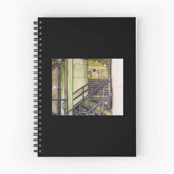 Item preview, Eerie Liminal Space Empty Staircase designed and sold by dinnakelby.