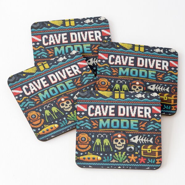 Item preview, Cave Diver Mode – Cave diving and wreck diving in a knitted pattern design designed and sold by Mauswohn.