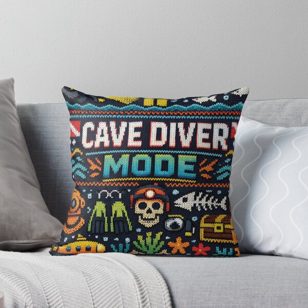 Item preview, Cave Diver Mode – Cave diving and wreck diving in a knitted pattern design designed and sold by Mauswohn.