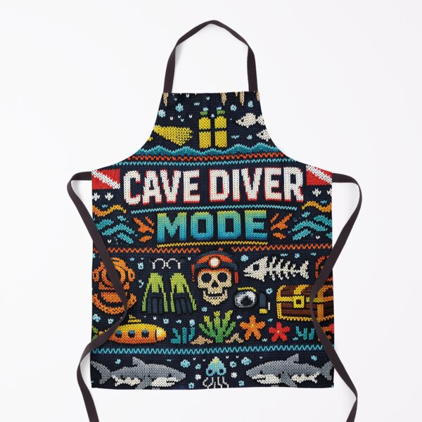 Item preview, Cave Diver Mode – Cave diving and wreck diving in a knitted pattern design designed and sold by Mauswohn.