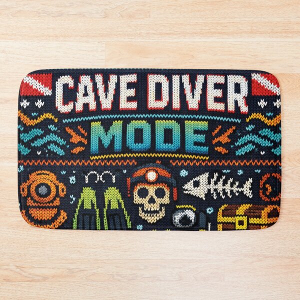 Item preview, Cave Diver Mode – Cave diving and wreck diving in a knitted pattern design designed and sold by Mauswohn.