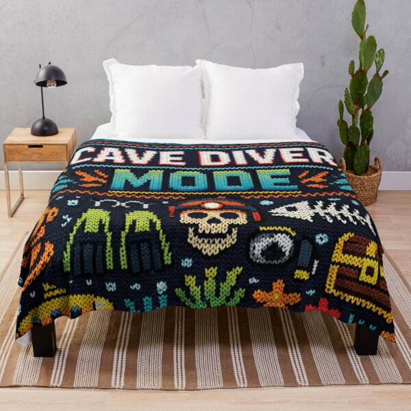 Item preview, Cave Diver Mode – Cave diving and wreck diving in a knitted pattern design designed and sold by Mauswohn.