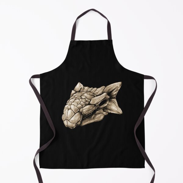Item preview, Ankylosaurus Dinosaur Skull Paleontology Art designed and sold by dinnakelby.