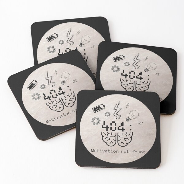 Item preview, 404. Motivation Not Found. designed and sold by mirciashop.