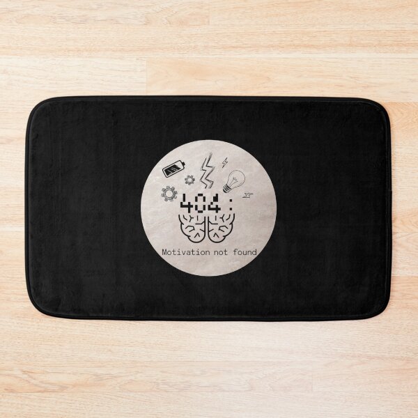Item preview, 404. Motivation Not Found. designed and sold by mirciashop.