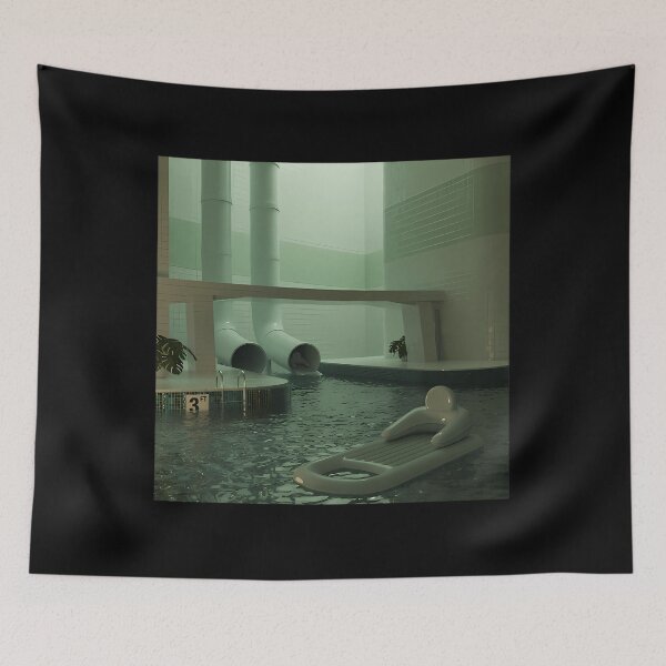Item preview, Stuck In The Slide Liminal Pool Space designed and sold by dinnakelby.