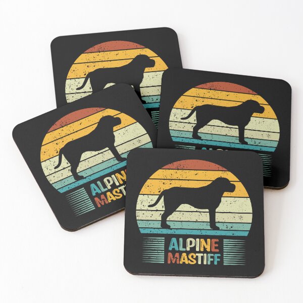 Item preview, Alpine Mastiff Dog Breed Owner Pet Lover Gift designed and sold by StickChic.