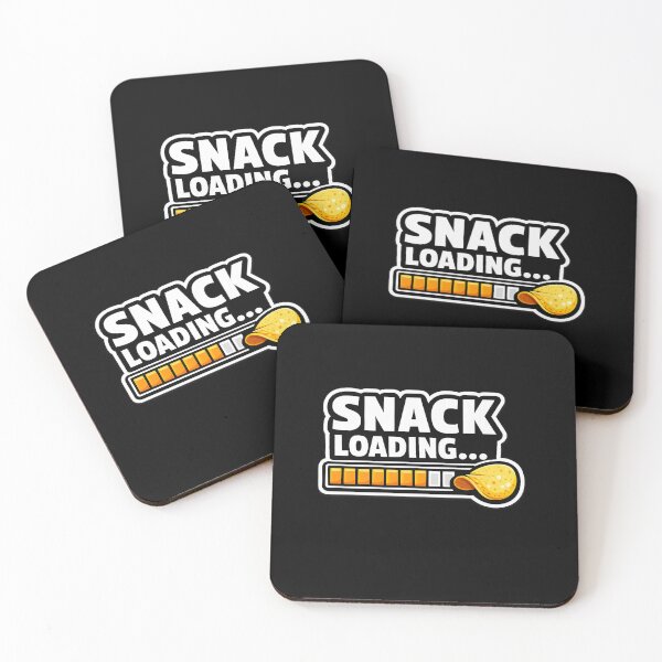 Item preview, SNACK LOADING… – Funny Snack Loading Bar Sticker & T-Shirt Design designed and sold by Timeless Junction.