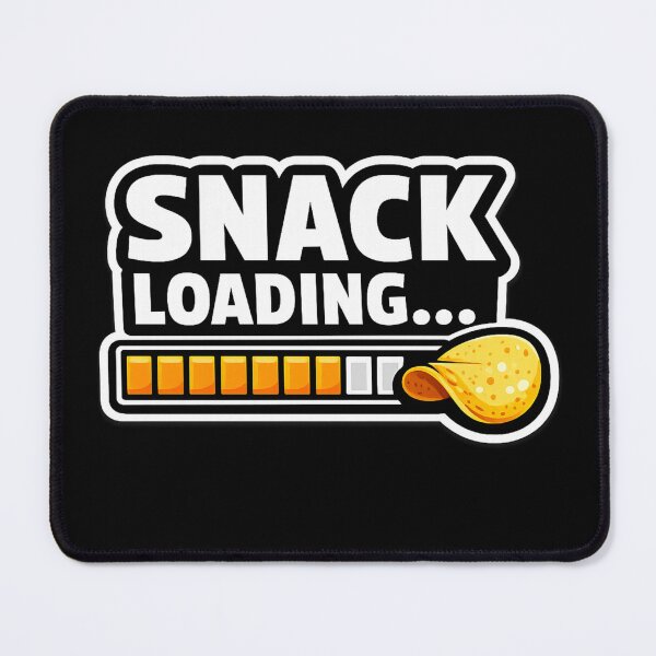 Item preview, SNACK LOADING… – Funny Snack Loading Bar Sticker & T-Shirt Design designed and sold by Timeless Junction.
