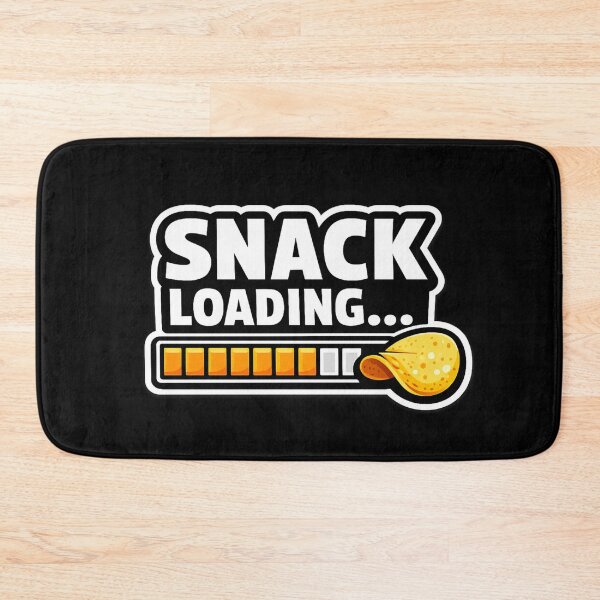 Item preview, SNACK LOADING… – Funny Snack Loading Bar Sticker & T-Shirt Design designed and sold by Timeless Junction.