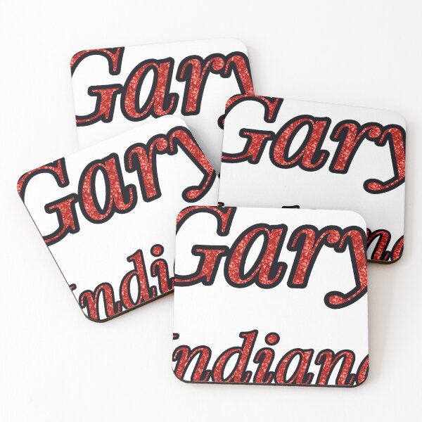 Item preview, Gary Indiana City Name With Red Rhinestone designed and sold by TheIconSmith.
