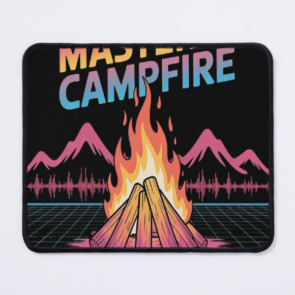 Item preview, Campfire King Dad – Outdoor Camping designed and sold by HaiharryCartoon.