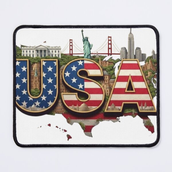 Item preview, Usa nature print  designed and sold by sam54796.