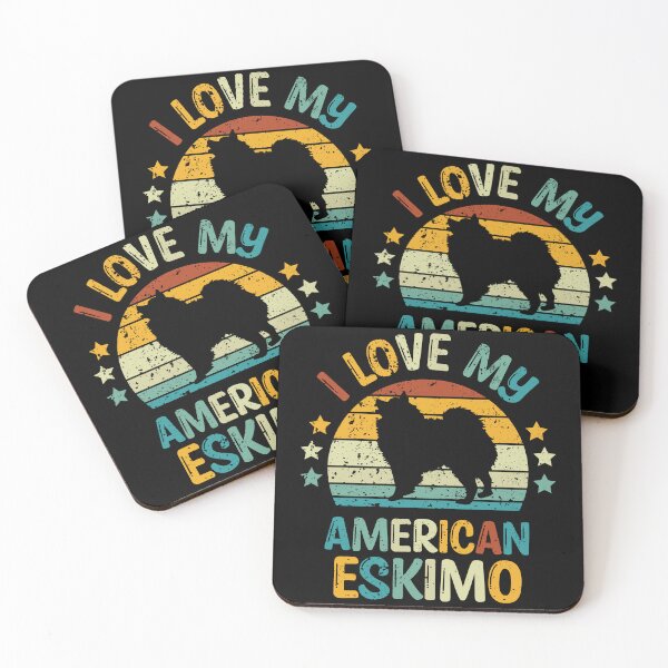 Item preview, I Love My American Eskimo Dog Owner Pet Lover designed and sold by StickChic.