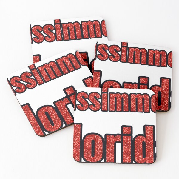 Item preview, Kissimmee Florida, name, custom name, NamesandPlaces, Explore That City, travel, maps, wordwidesymbols, red, natural gemstone, enamel, neon, art, artistic, vintage, retro designed and sold by TheIconSmith.