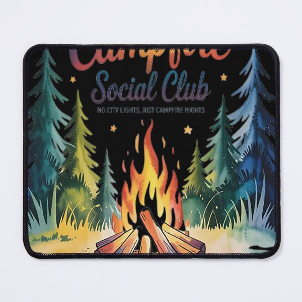 Item preview, Campfire Social Club No City Lights Just Campfire Nights designed and sold by HaiharryCartoon.
