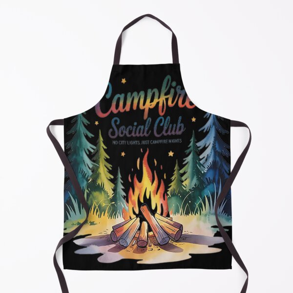 Item preview, Campfire Social Club No City Lights Just Campfire Nights designed and sold by HaiharryCartoon.