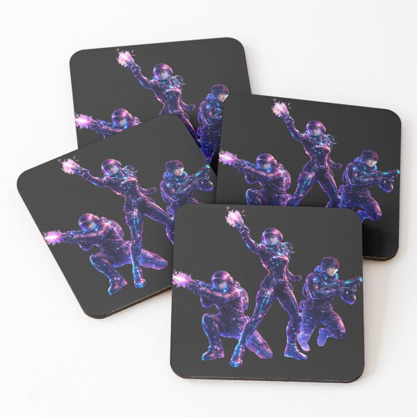 Item preview, Cosmic Neon Astronaut designed and sold by Nika Art Studio.