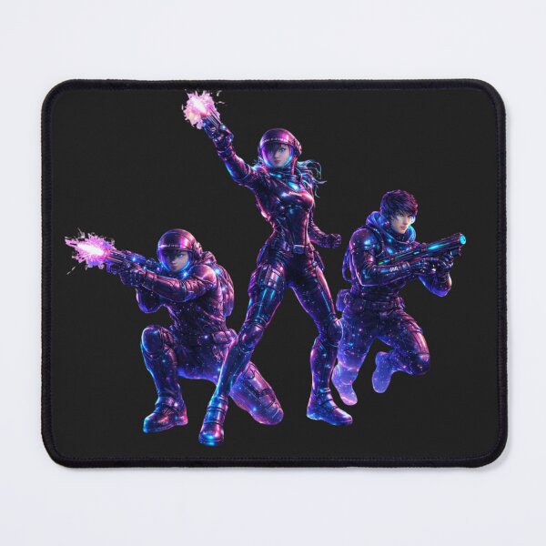 Item preview, Cosmic Neon Astronaut designed and sold by Nika Art Studio.
