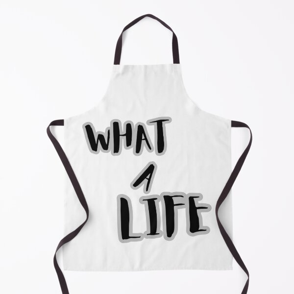 Item preview, What a Life – Philosophical Quote Sticker, Deep Thought Art, Simple Bold Text Design" designed and sold by Mintalize.