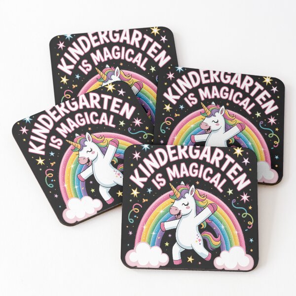 Item preview, Kindergarten Is Magical Dabbing Unicorn Back To School designed and sold by mandiana.