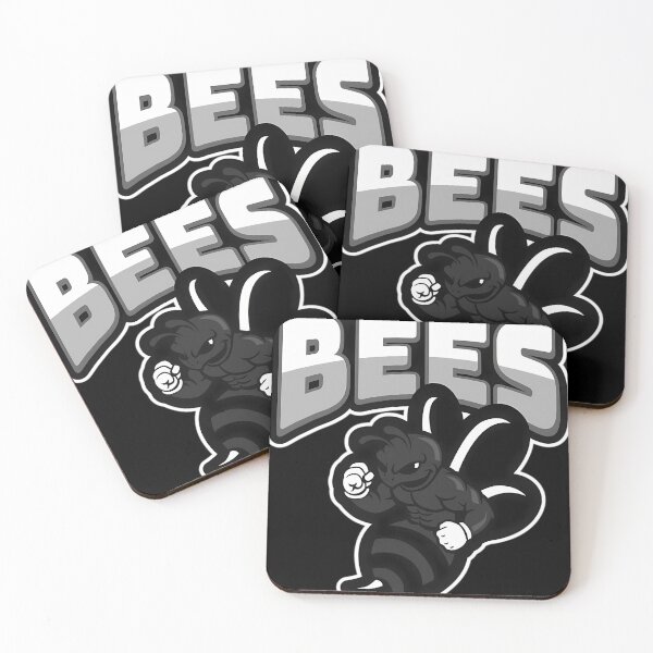 Item preview, Cheering Honey Bee Sports Team Art Logo designed and sold by FosterSchroed.