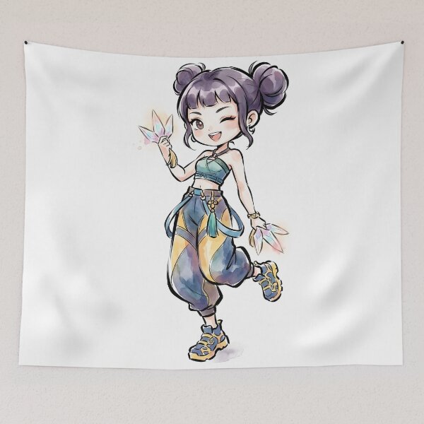 Item preview, Chibi Watercolor Zoey designed and sold by Nervas.