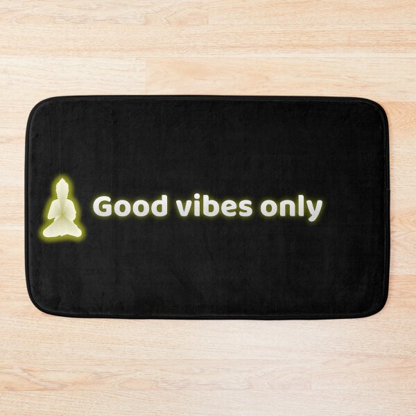 Item preview, good vibes only, Buddha and zen medita designed and sold by rikyfreestyle.