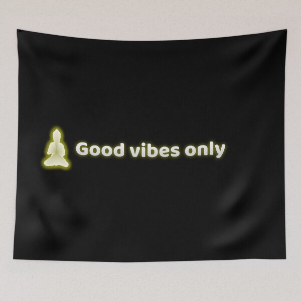 Item preview, good vibes only, Buddha and zen medita designed and sold by rikyfreestyle.