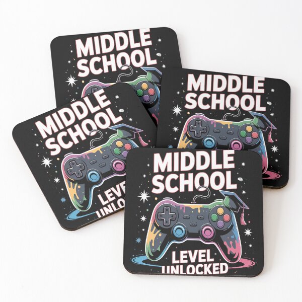 Item preview, Middle School Level Unlocked Gamer First Day Back To School designed and sold by mandiana.