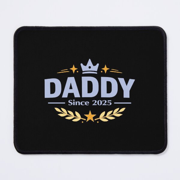 Item preview, Daddy Since 2025 – Proud New Dad Design designed and sold by FashionHeritage.