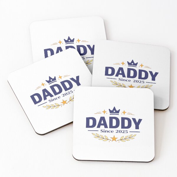 Item preview, Daddy Since 2025 – Proud New Dad Design designed and sold by FashionHeritage.