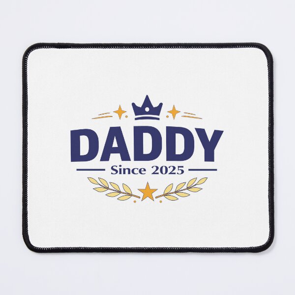 Item preview, Daddy Since 2025 – Proud New Dad Design designed and sold by FashionHeritage.