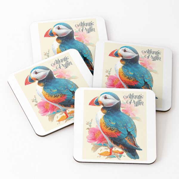 Item preview, Atlantic Puffin – Vibrant Seabird Elegance designed and sold by ForeverPrintsOK.