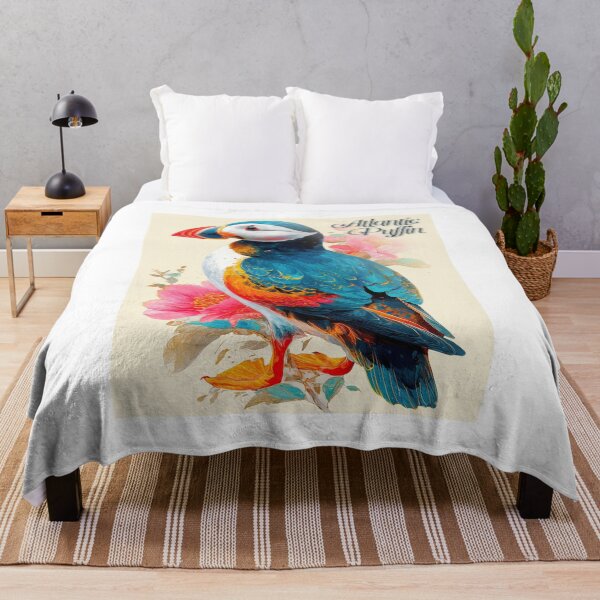 Item preview, Atlantic Puffin – Vibrant Seabird Elegance designed and sold by ForeverPrintsOK.