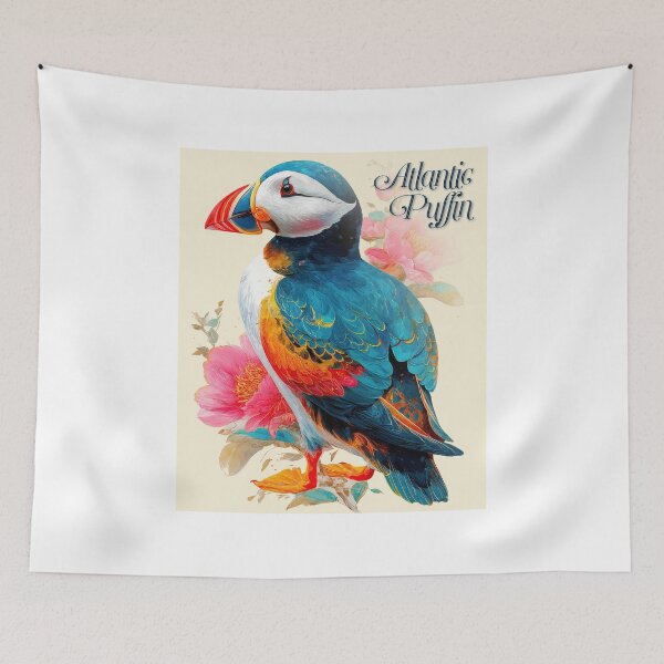 Item preview, Atlantic Puffin – Vibrant Seabird Elegance designed and sold by ForeverPrintsOK.
