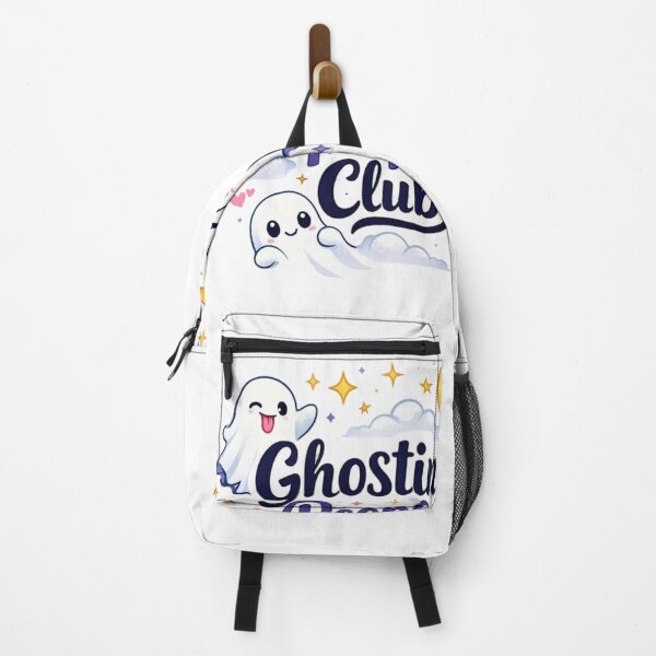 Item preview, Ghosting People Club Cute Ghost Aesthetic Funny Introvert Quote Design designed and sold by Sanika arts .